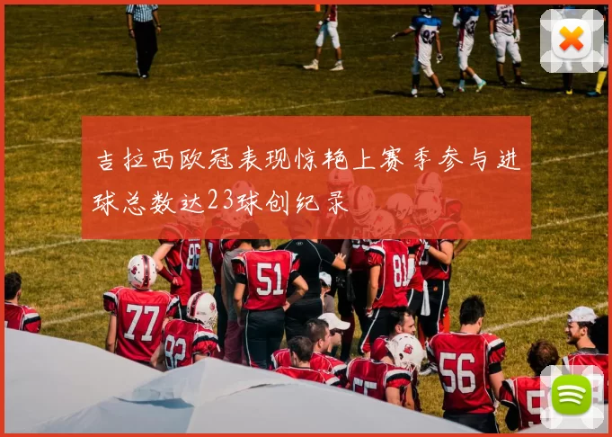 吉拉西欧冠表现惊艳上赛季参与进球总数达23球创纪录